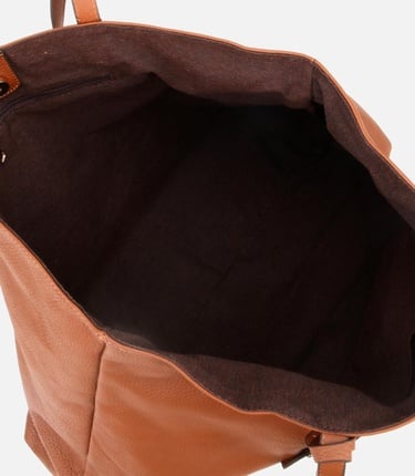  Kadın Deri Taba Tote Çanta