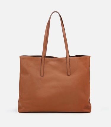  Kadın Deri Taba Tote Çanta