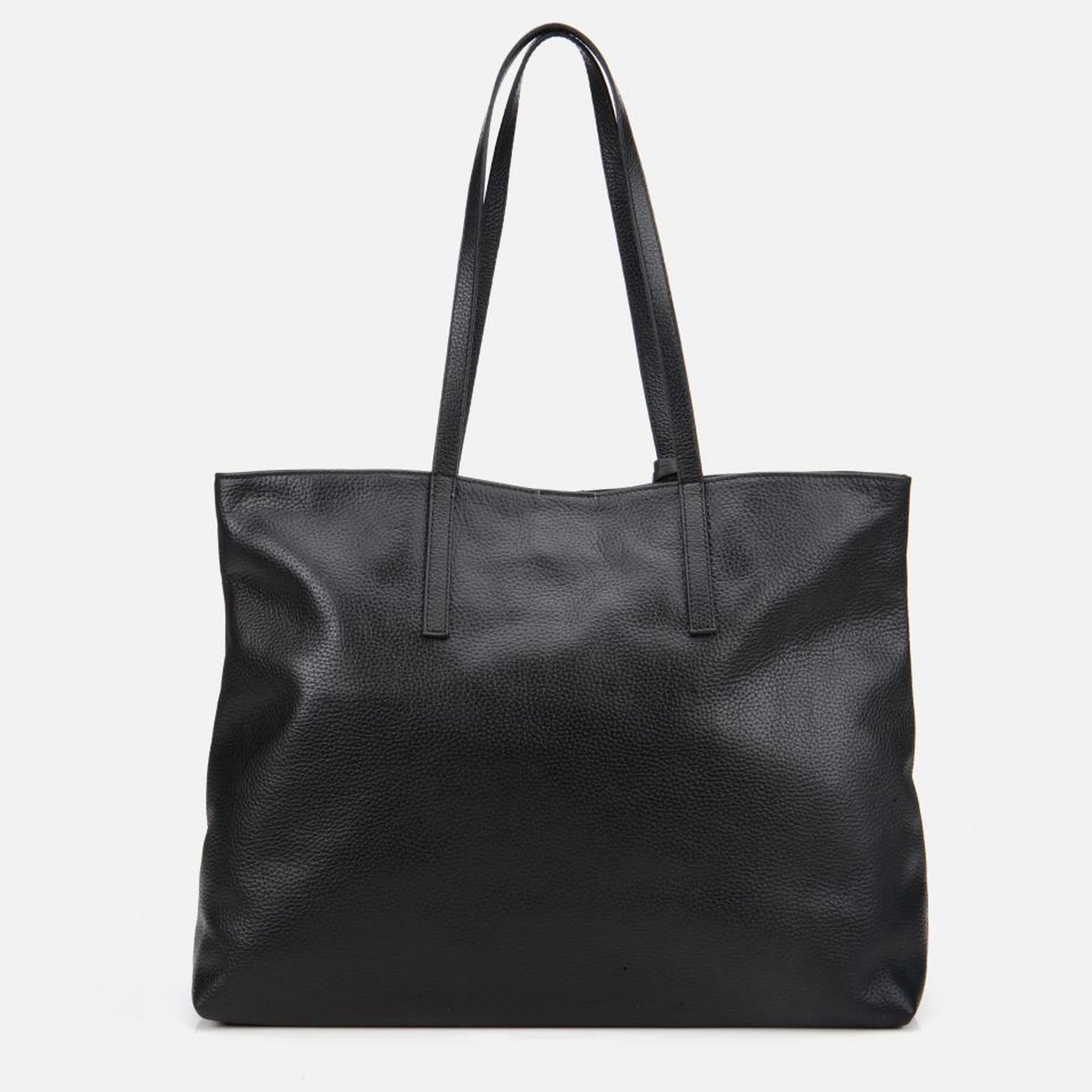 Kadın Deri Siyah Tote Çanta