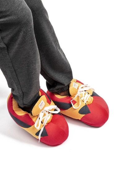  Sorty Unisex Hayvanlı Panduf Kırmızı 37/46