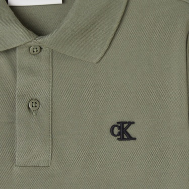  Calvin Klein Essential Çocuk Yeşil Polo