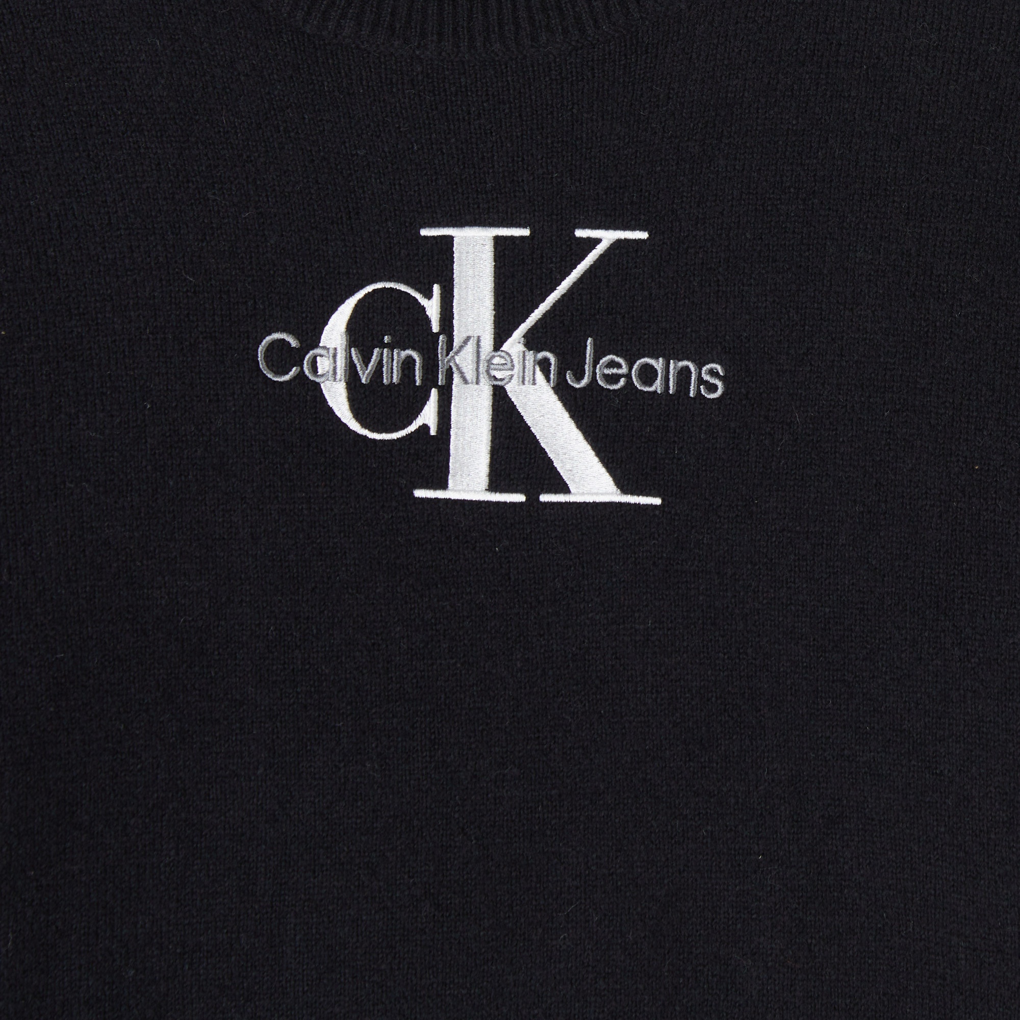 Calvin Klein Monologo Çocuk Siyah Triko