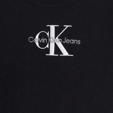  Calvin Klein Monologo Çocuk Siyah Triko
