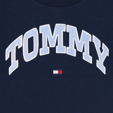  Tommy Hilfiger Varsity Sateen Çocuk Lacivert T-Shirt