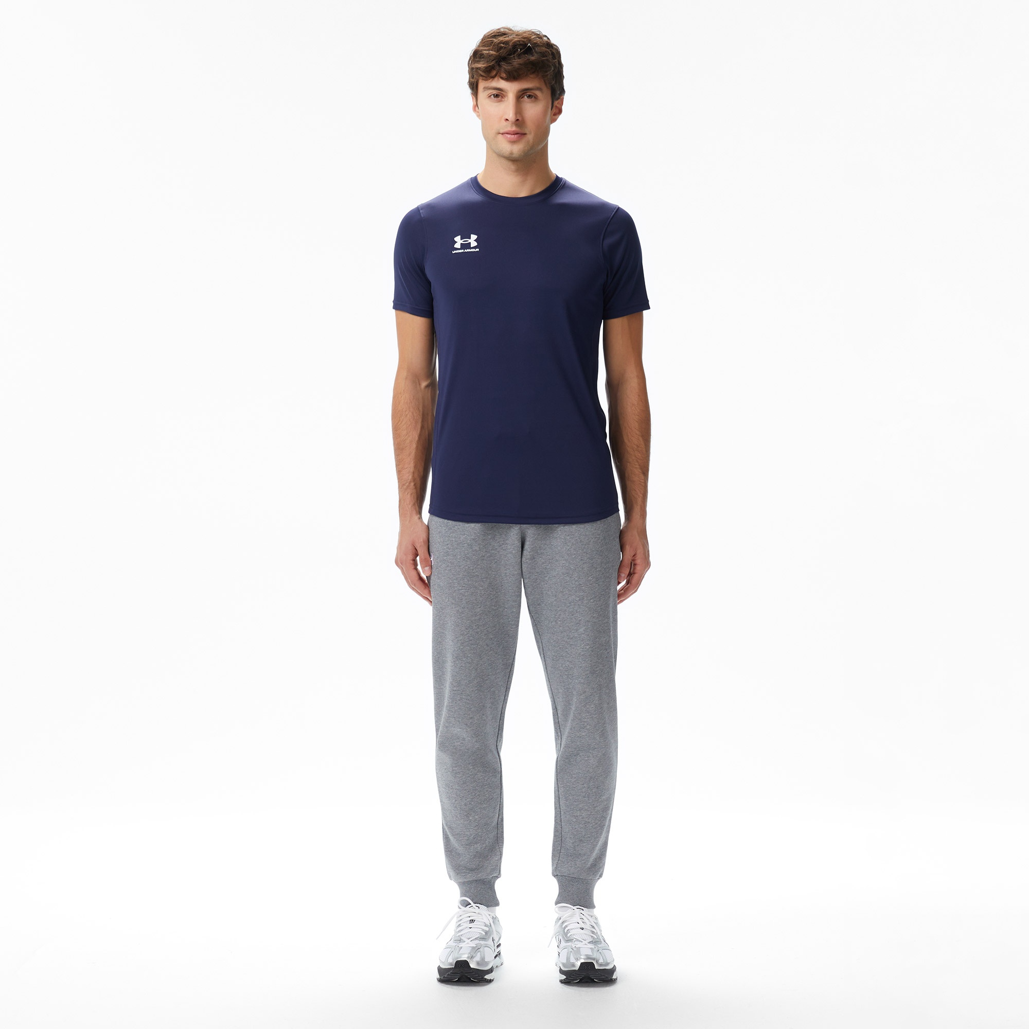 Under Armour M'S Ch. Train Ss Erkek Lacivert Futbol T-Shirt