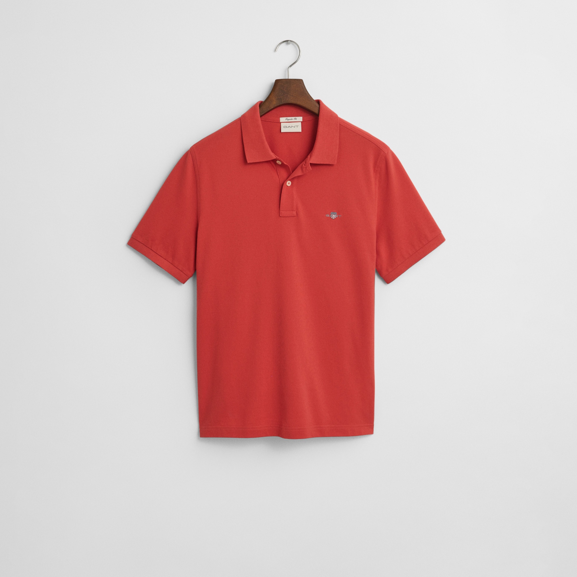 GANT Erkek Kırmızı Regular Fit Polo