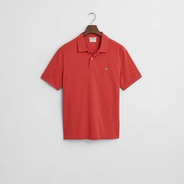  GANT Erkek Kırmızı Regular Fit Polo