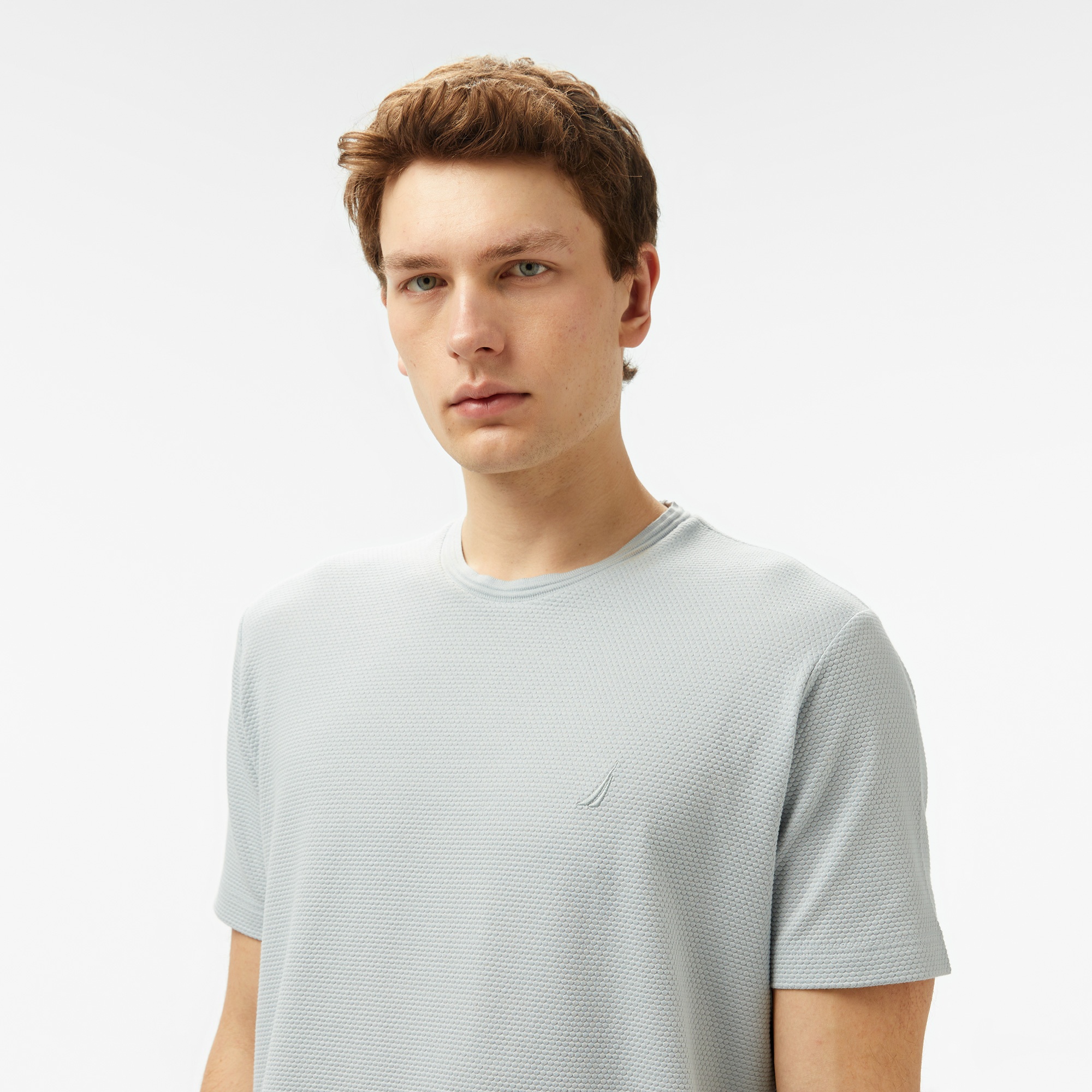 Nautica Erkek Mavi Regular Fit T-Shirt