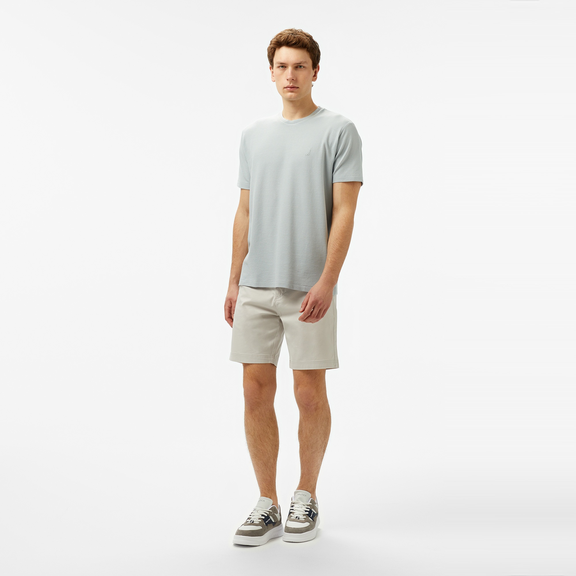 Nautica Erkek Mavi Regular Fit T-Shirt