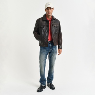  GANT Erkek Kırmızı Regular Fit Polo