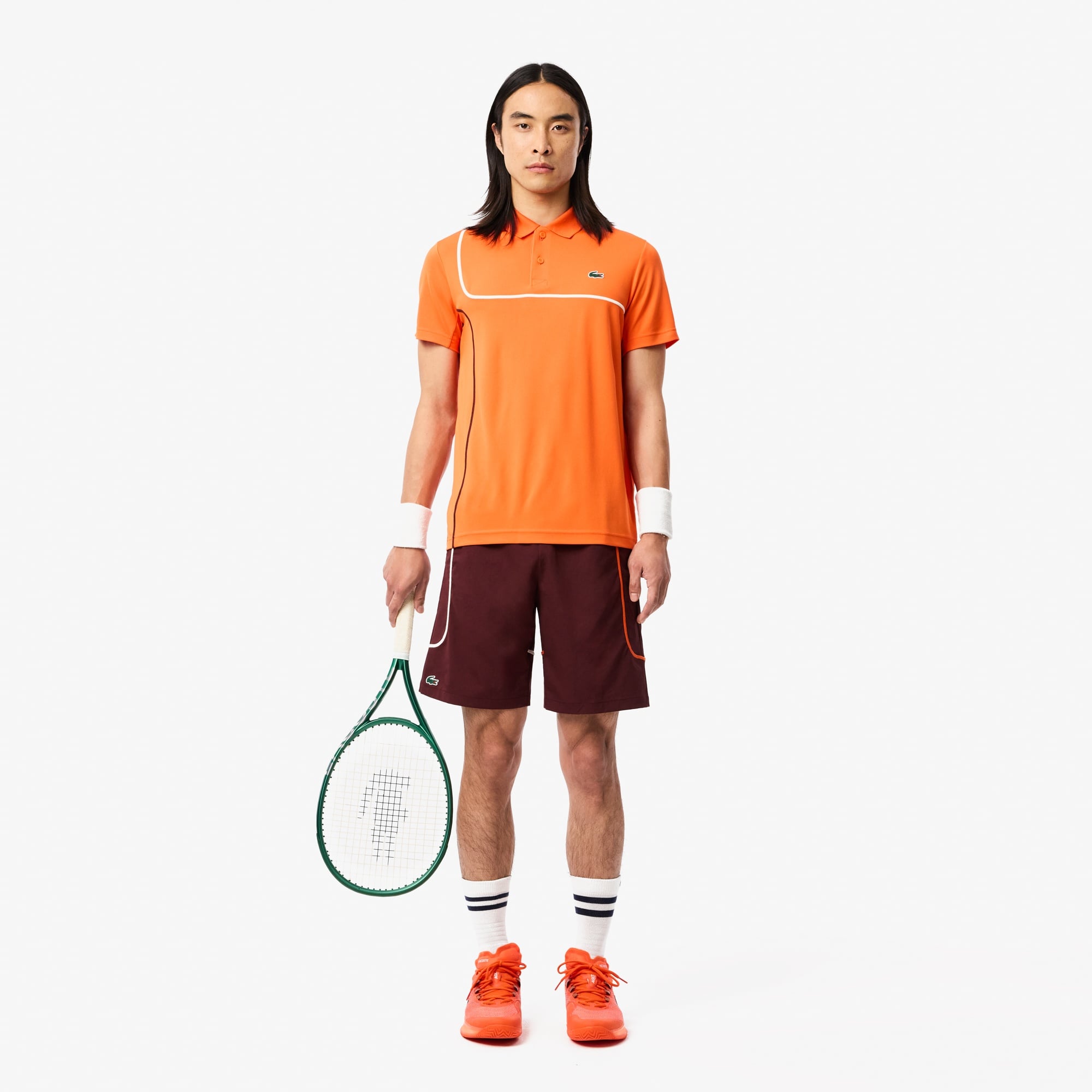 Lacoste Lightweight Erkek Bordo Tenis Şortu