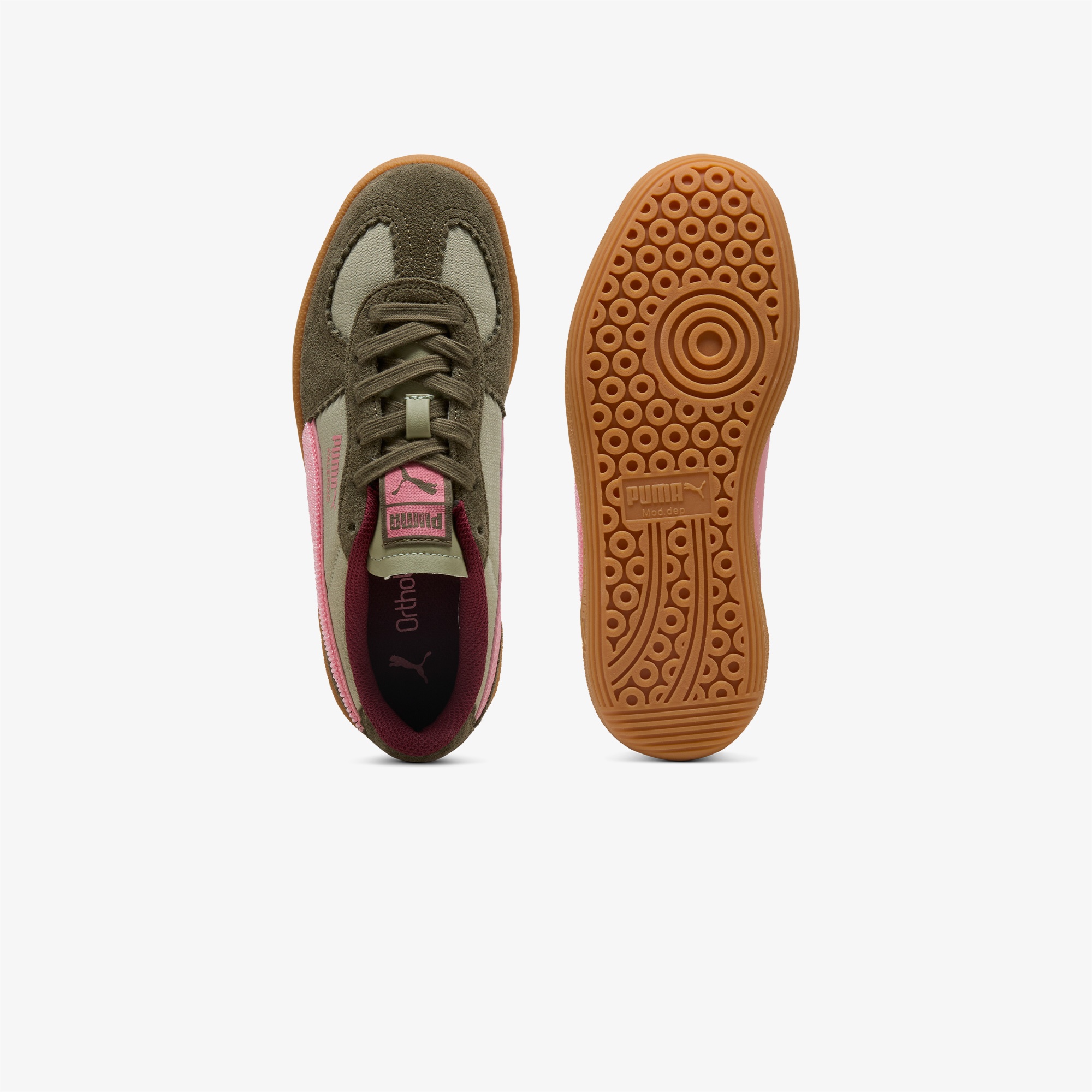 Puma Palermo Gentle Meld Kadın Yeşil Spor Ayakkabı