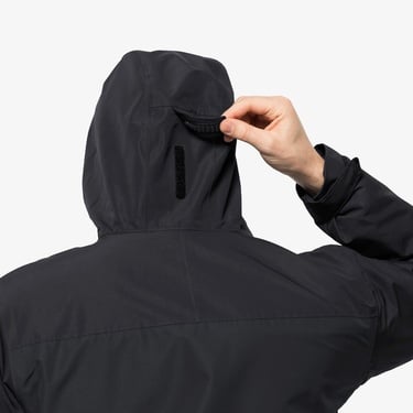  Jack Wolfskin Taubenberg 3in1 Erkek Siyah Su Geçirmez Mont