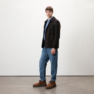  Lovisa Kahverengi Erkek Kürk Ceket