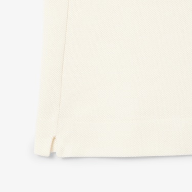  Erkek Classic Fit Çizgili Krem Polo