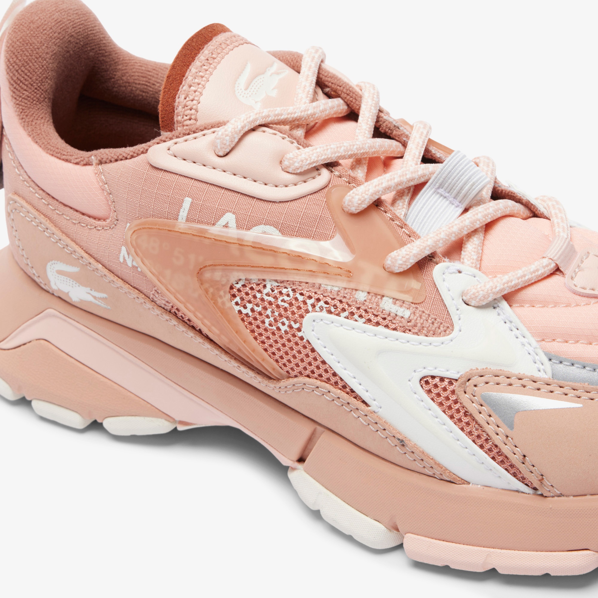 Lacoste L003 Neo Tech Kadın Kahverengi Spor Ayakkabı