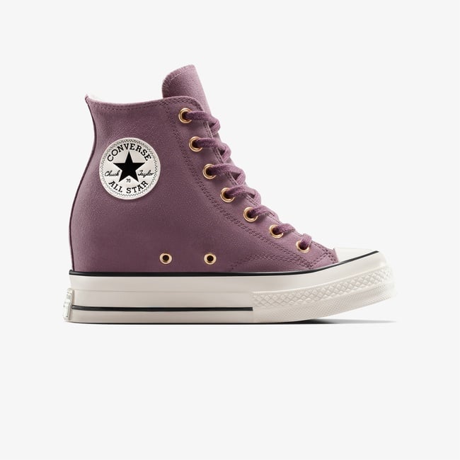  Converse Chuck 70 Wedge Kadın Bordo Sneaker