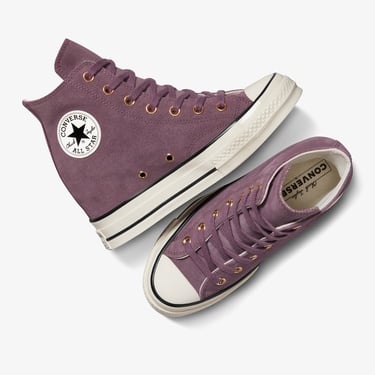  Converse Chuck 70 Wedge Kadın Bordo Sneaker