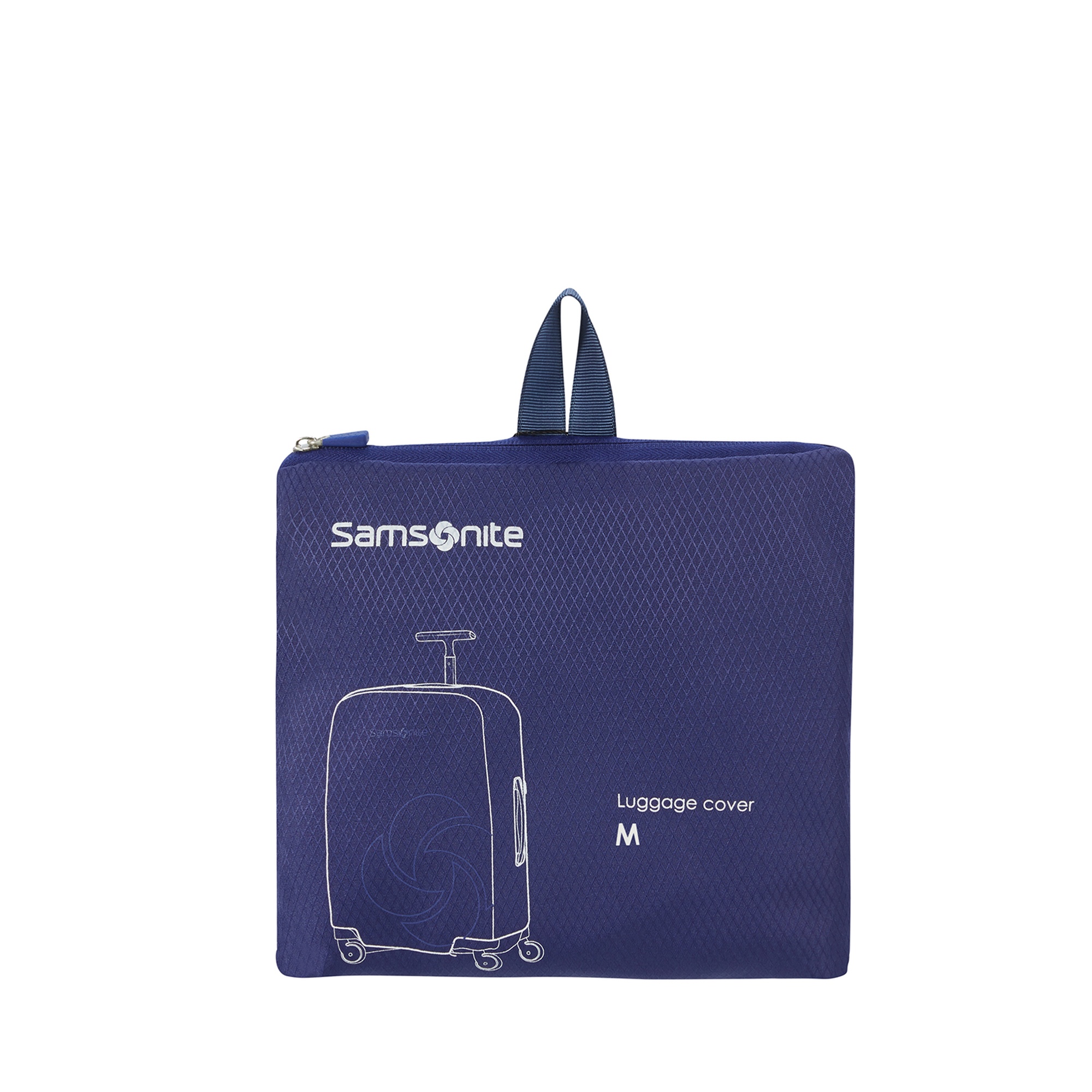 Samsonite Lacivert Global Valiz Kılıfı M