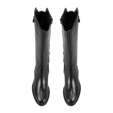  Kiar Siyah Kadın Deri Çizme