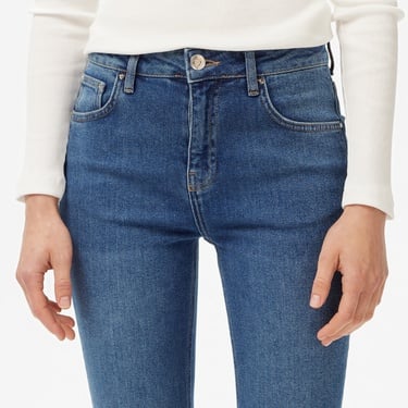  Nautica Kadın Mavi İspanyol Paça Pantolon