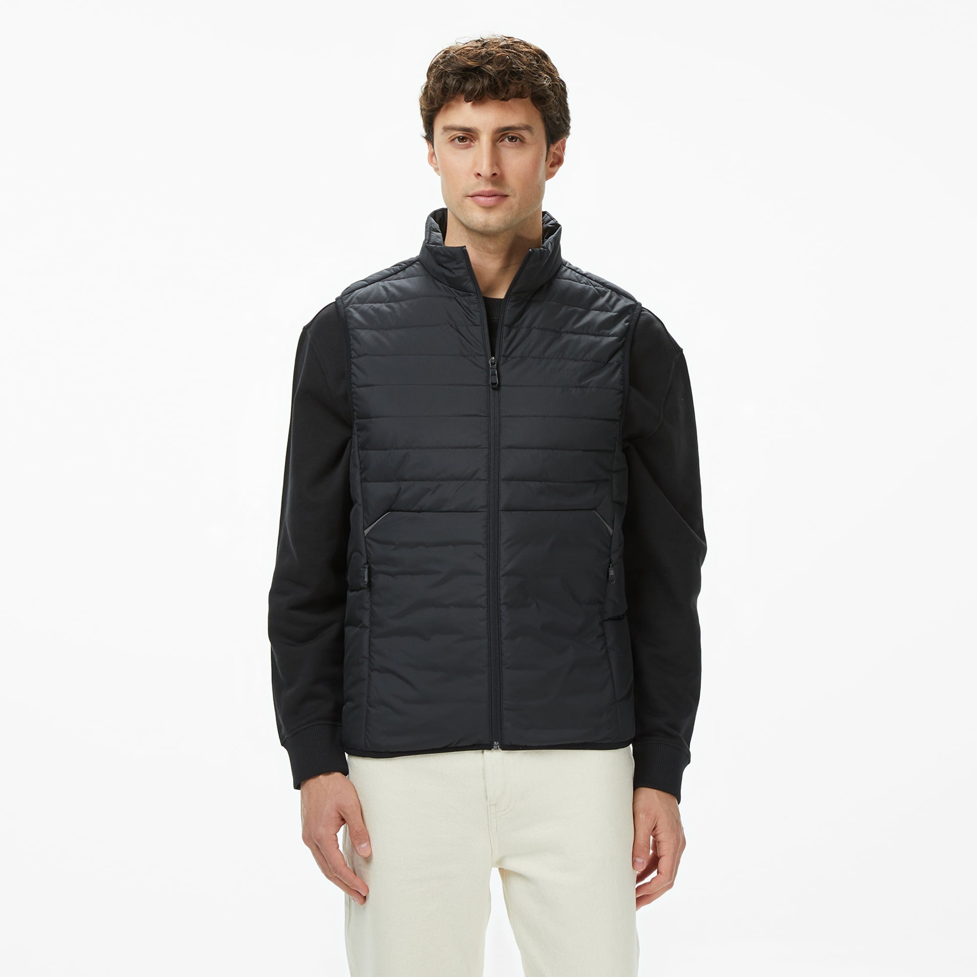 Boss Urbanex Erkek Siyah Yelek