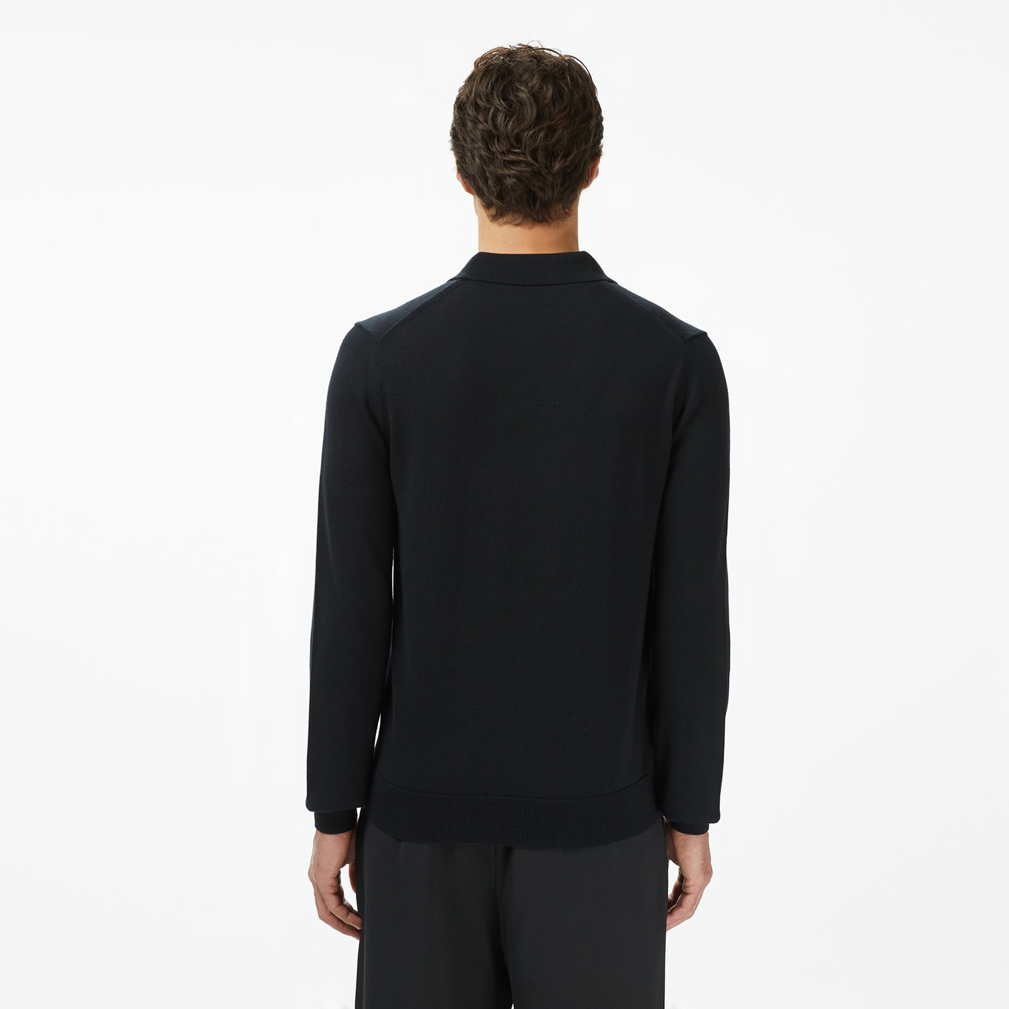 Fred Perry Classic Knitted Erkek Siyah Polo