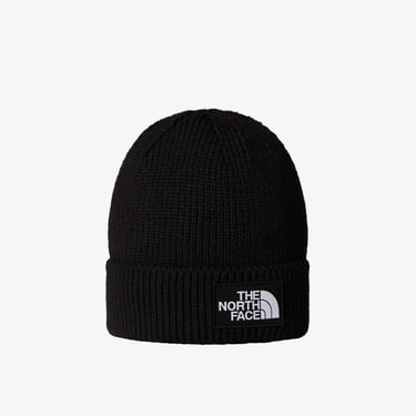  The North Face Logo Box Cuffed Unisex Siyah Bere