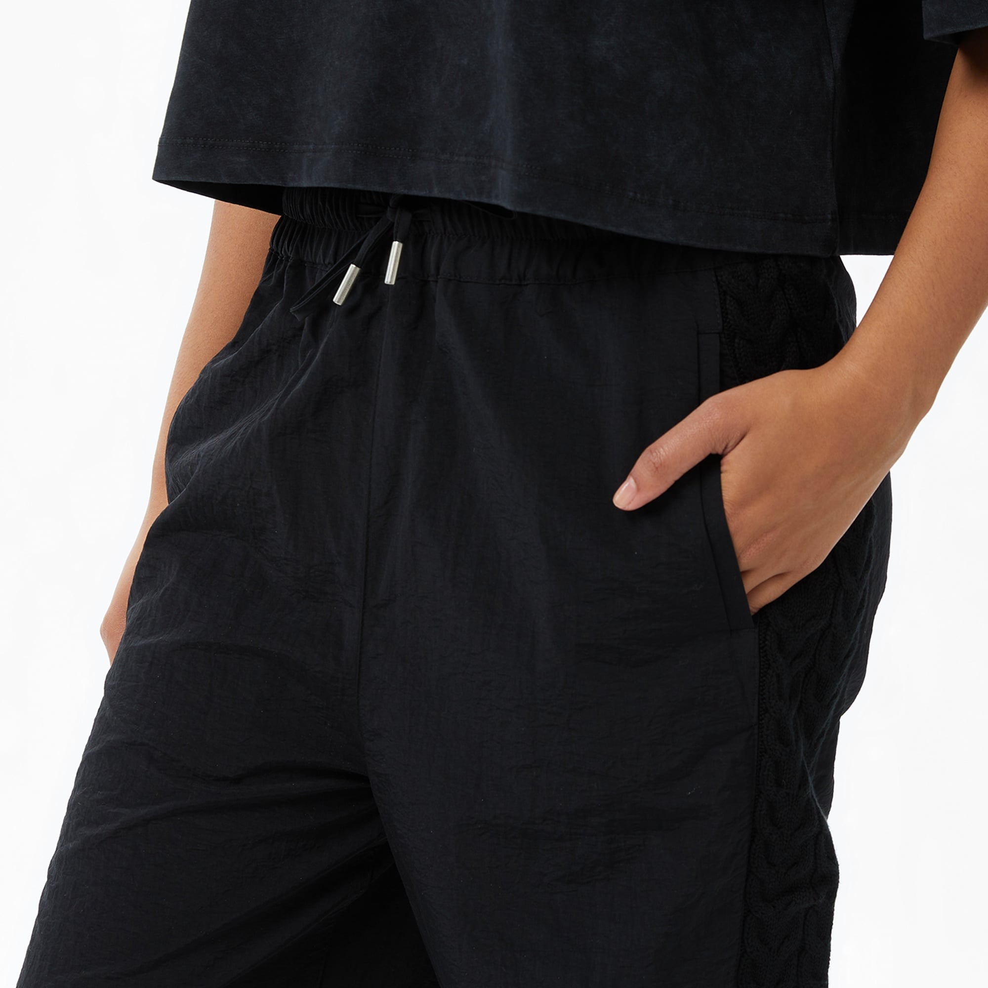 Les Benjamins Track 003 Kadın Siyah Pantolon