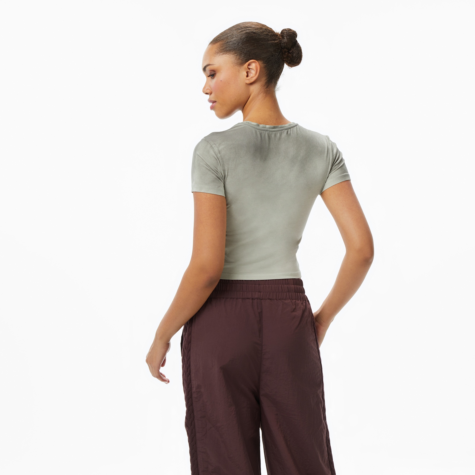 Les Benjamins Fitted 020 Kadın Yeşil T-Shirt