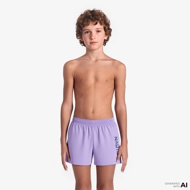  Nautica Erkek Çocuk Mor Standart Fit Mayo Şort