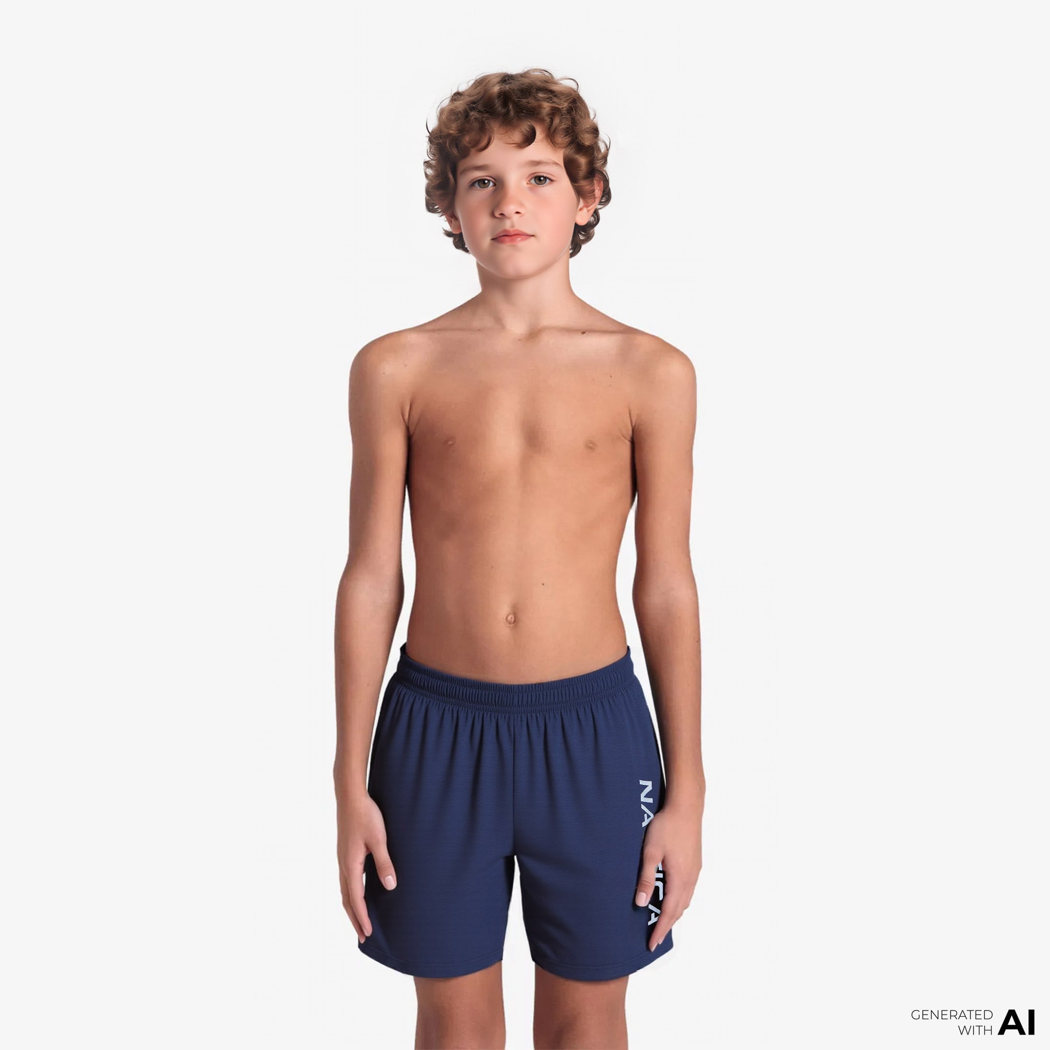  Nautica Erkek Çocuk Lacivert Standart Fit Mayo Şort