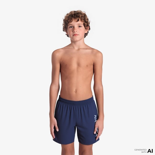 Nautica Erkek Çocuk Lacivert Standart Fit Mayo Şort