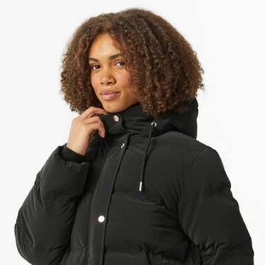  Nautica Kadın Siyah Regular Fit Mont