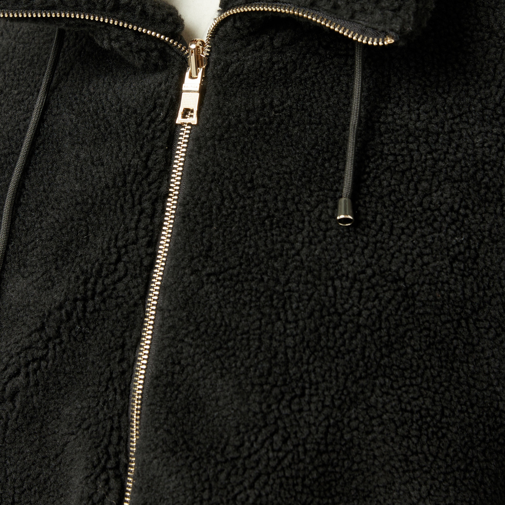 Nautica Kadın Siyah Regular Fit Çift Taraflı Mont