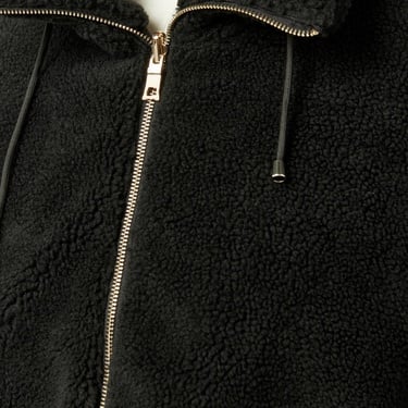  Nautica Kadın Siyah Regular Fit Çift Taraflı Mont