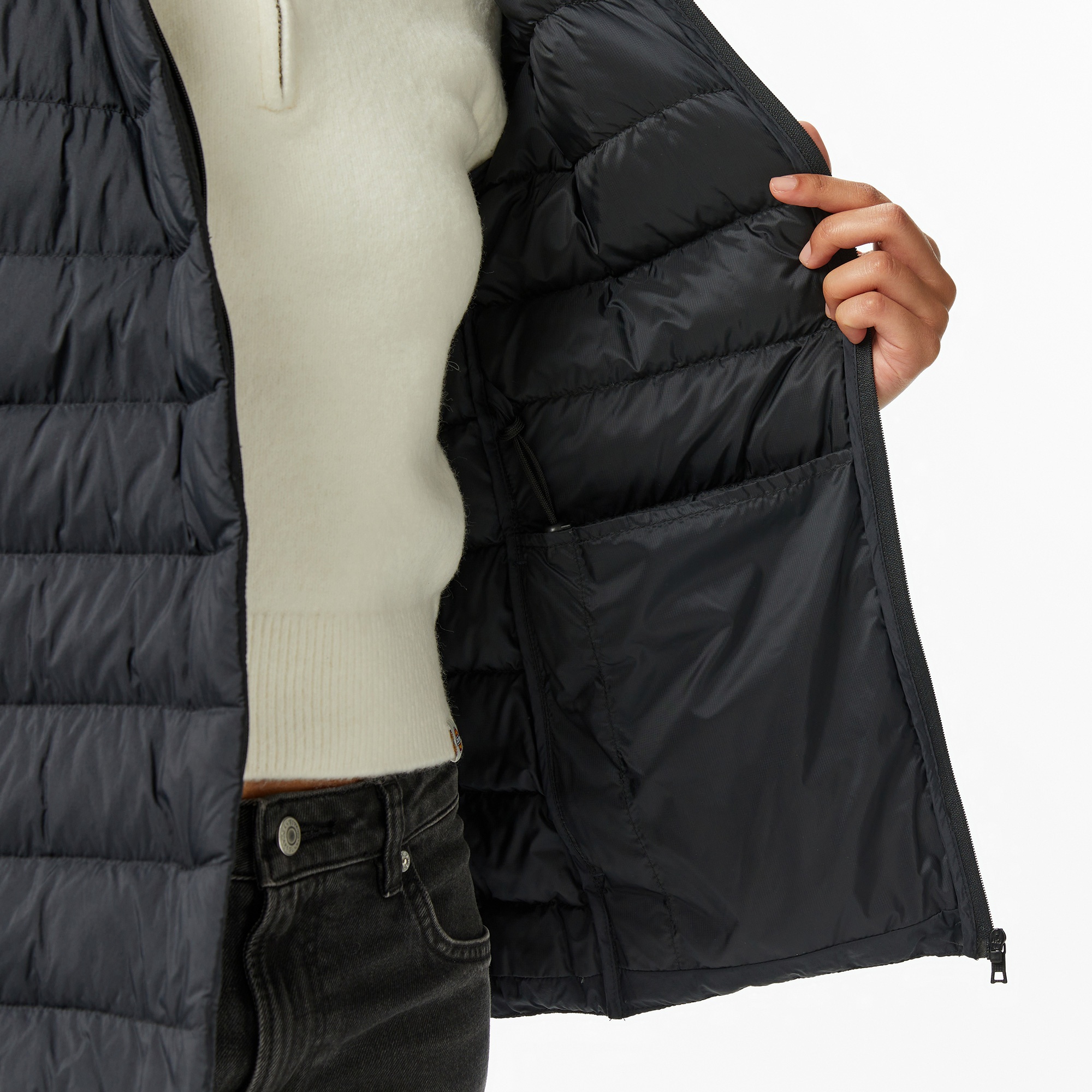 Nautica Kadın Siyah Regular Fit Mont