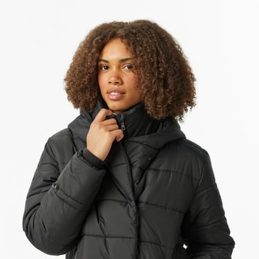  Nautica Kadın Siyah Regular Fit Mont