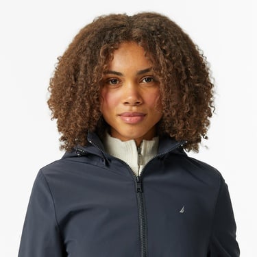  Nautica Kadın Lacivert Regular Fit Mont