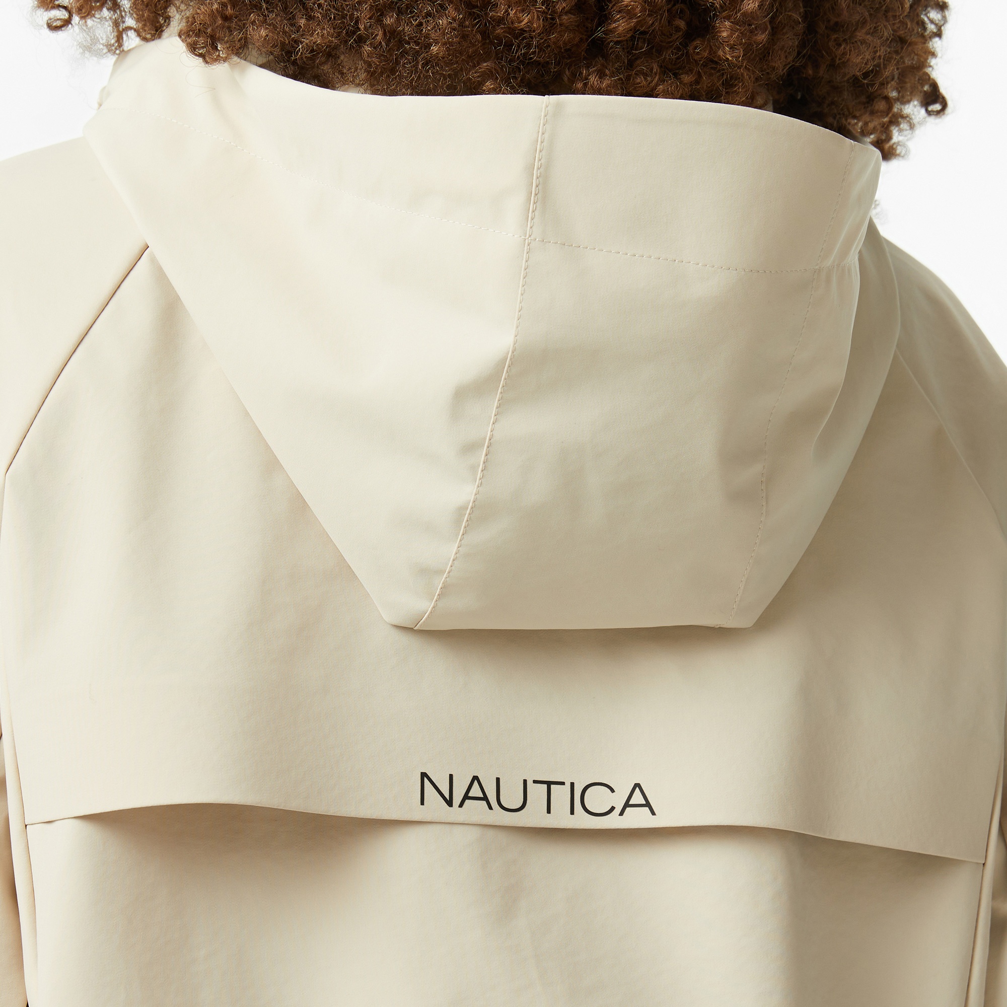 Nautica Kadın Krem Rengi Regular Fit Mont
