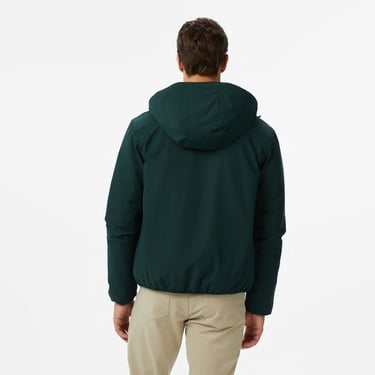  Nautica Erkek Yeşil Regular Fit Çift Taraflı Mont