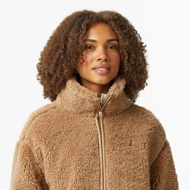  Nautica Kadın Bej Regular Fit Mont