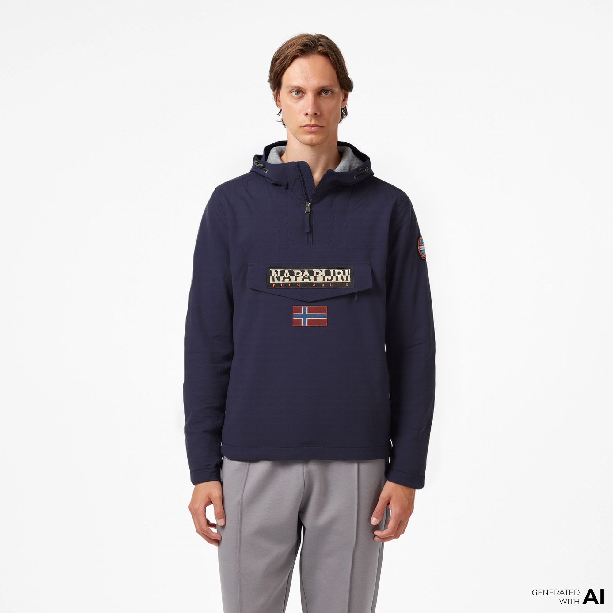 Napapijri Rainforest Wınter 3 Erkek Mavi Ceket