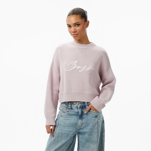  Boss Finevra Kadın Mor Triko