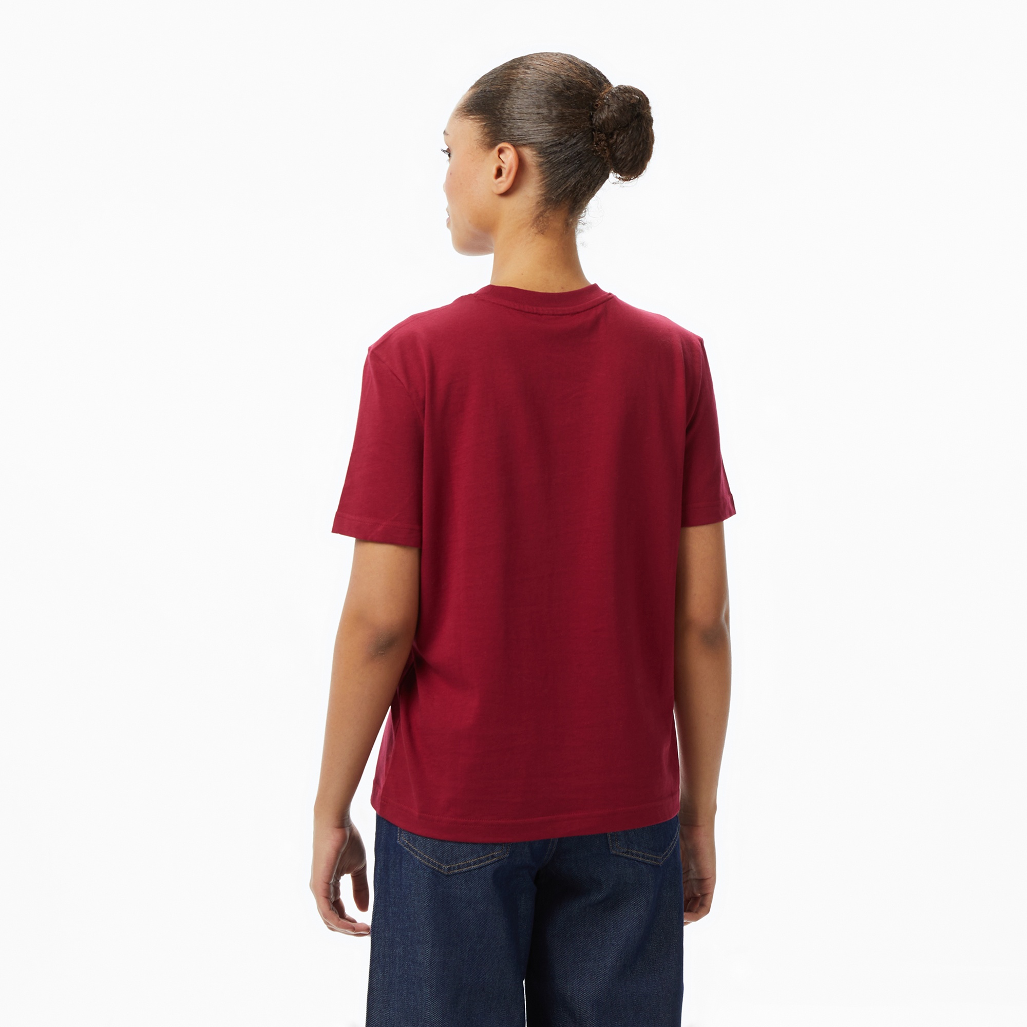 Calvin Klein Logo Classic   Kadın Kırmızı T-Shirt