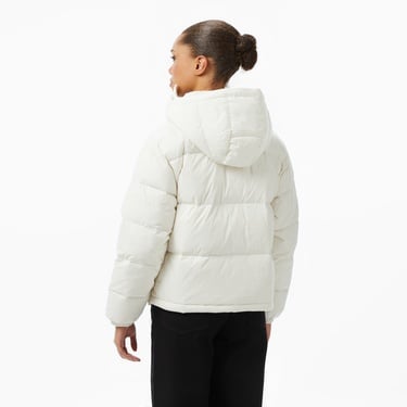  Calvin Klein Essential Midweight Puffer  Kadın Beyaz Ceket