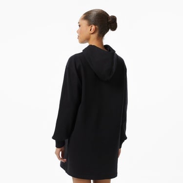  Calvin Klein Monologo Premium Terry  Kadın Siyah Elbise