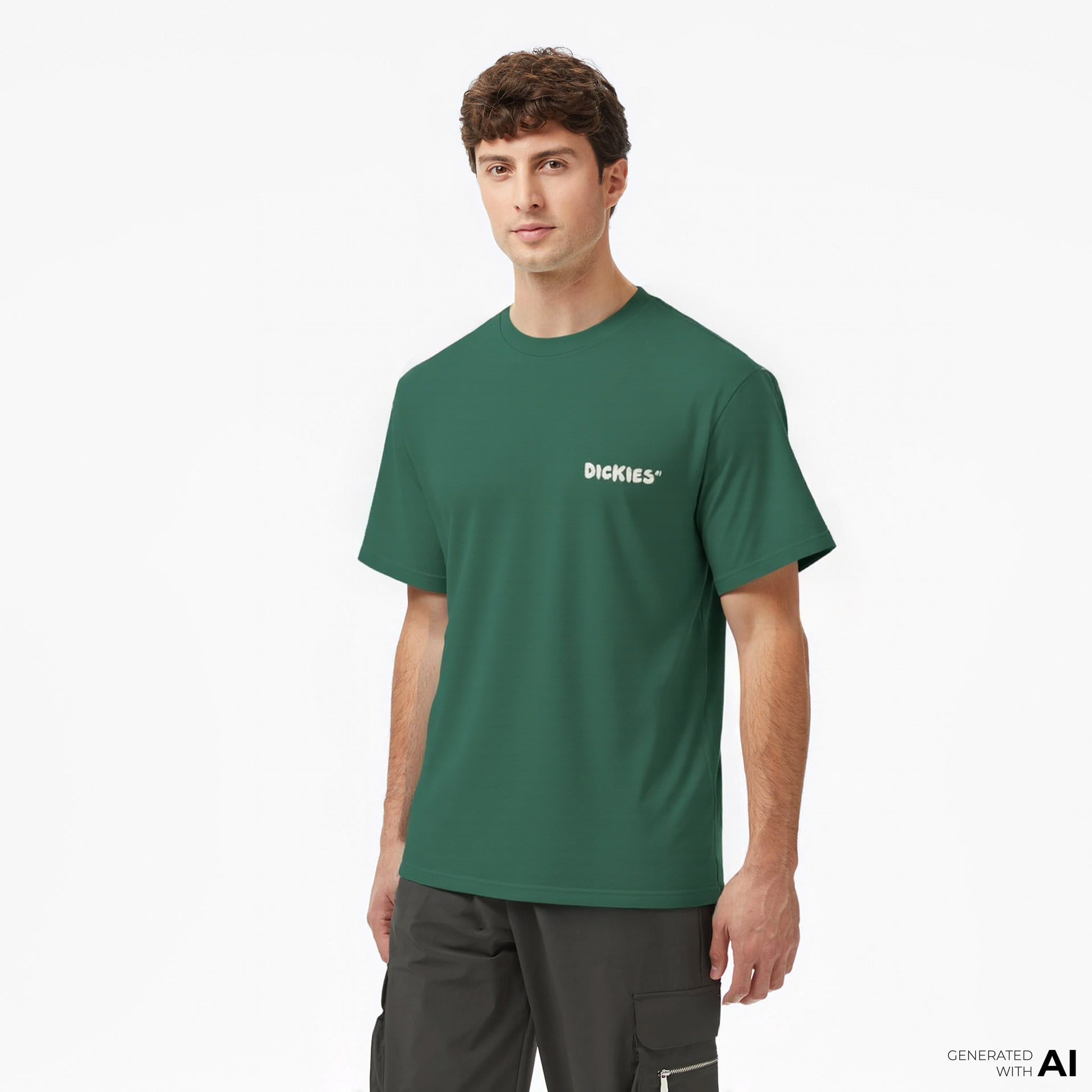  Dickies Gordonville Erkek Yeşil T-Shirt