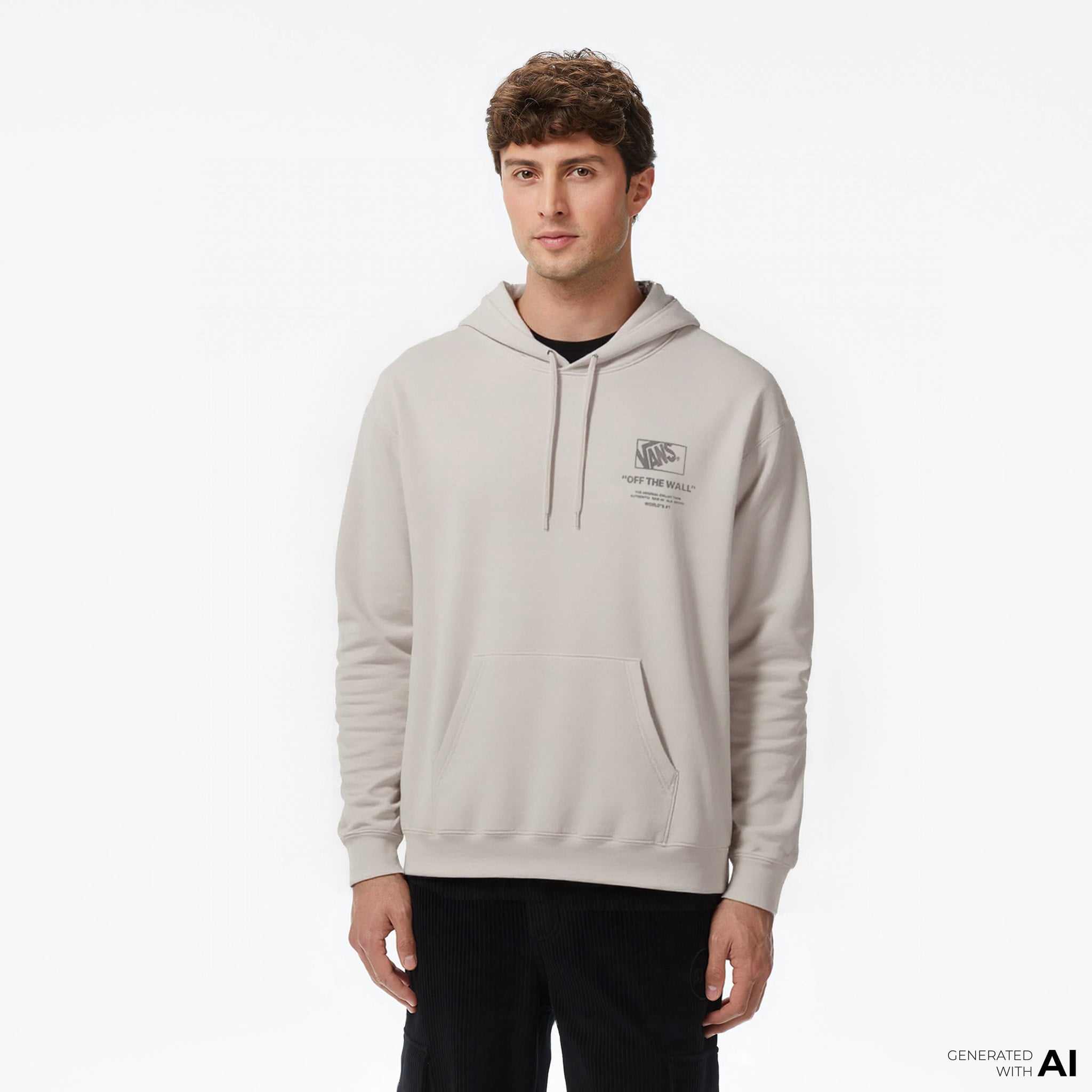  Vans Stockpile Pullover Erkek Kahverengi Sweatshırt