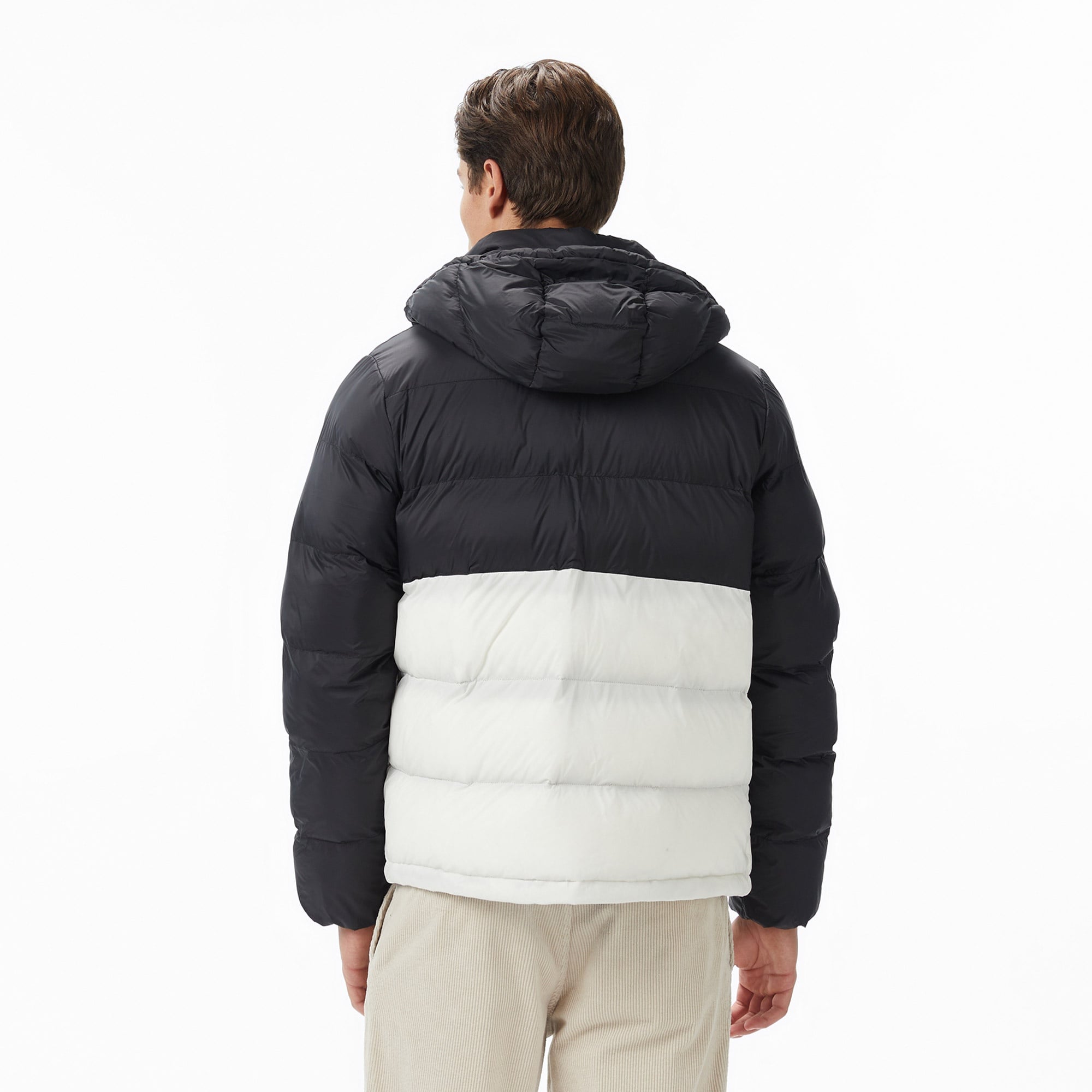Calvin Klein Nylon Color Bock Puffer Erkek Renkli Mont